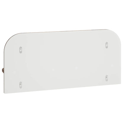 vidaXL Wall Shelf 2 pcs Old Wood 80.5 x 13.5 x 37.5 cm Engineered Wood