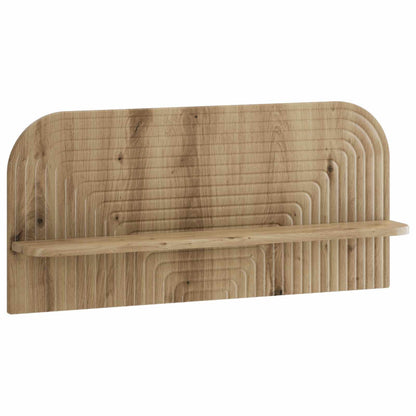 vidaXL Wall Shelf 2 pcs Artisan Oak 80.5 x 13.5 x 37.5 cm