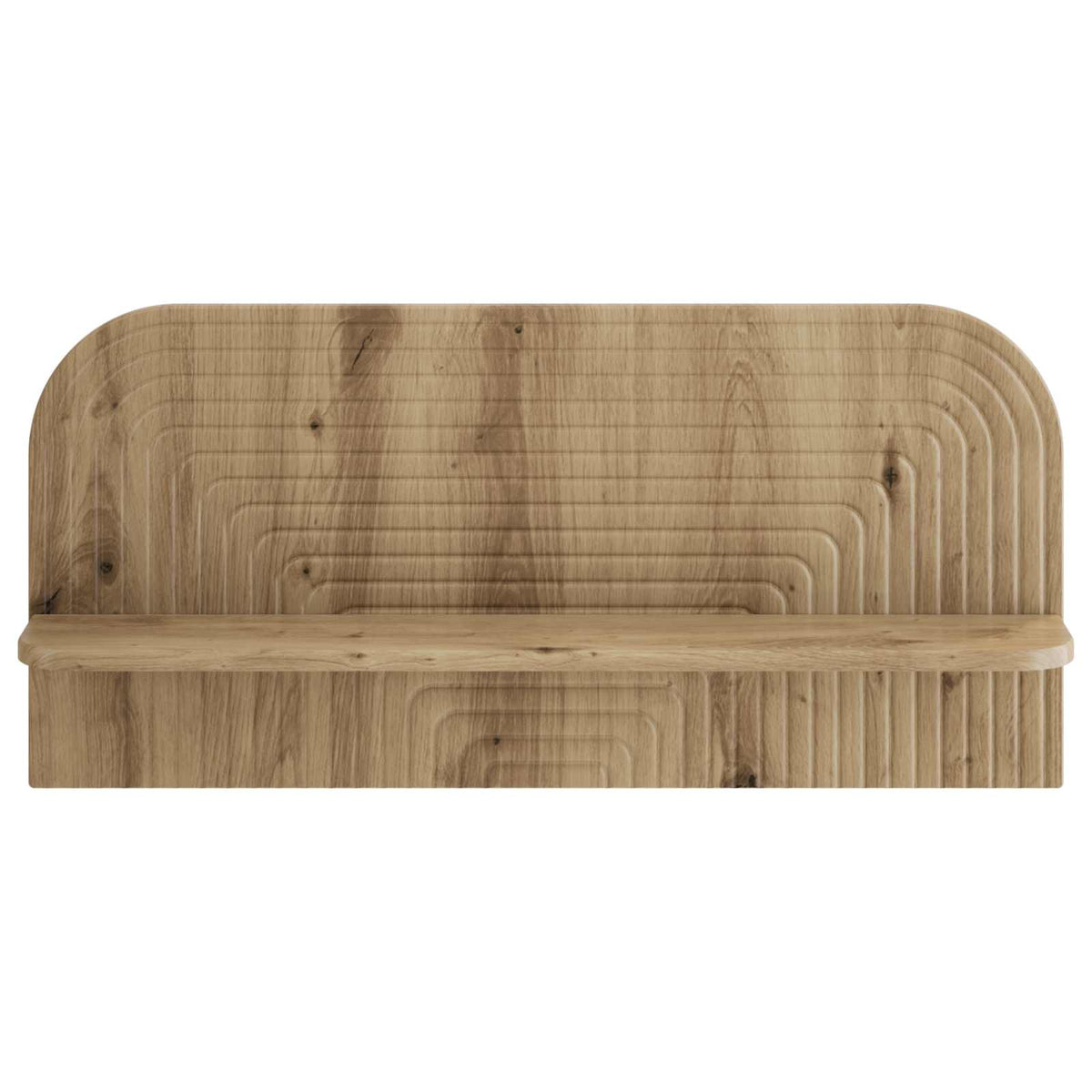 vidaXL Wall Shelf 2 pcs Artisan Oak 80.5 x 13.5 x 37.5 cm