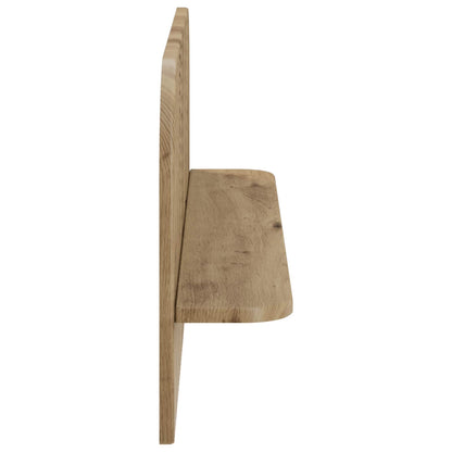 vidaXL Wall Shelf 2 pcs Artisan Oak 80.5 x 13.5 x 37.5 cm