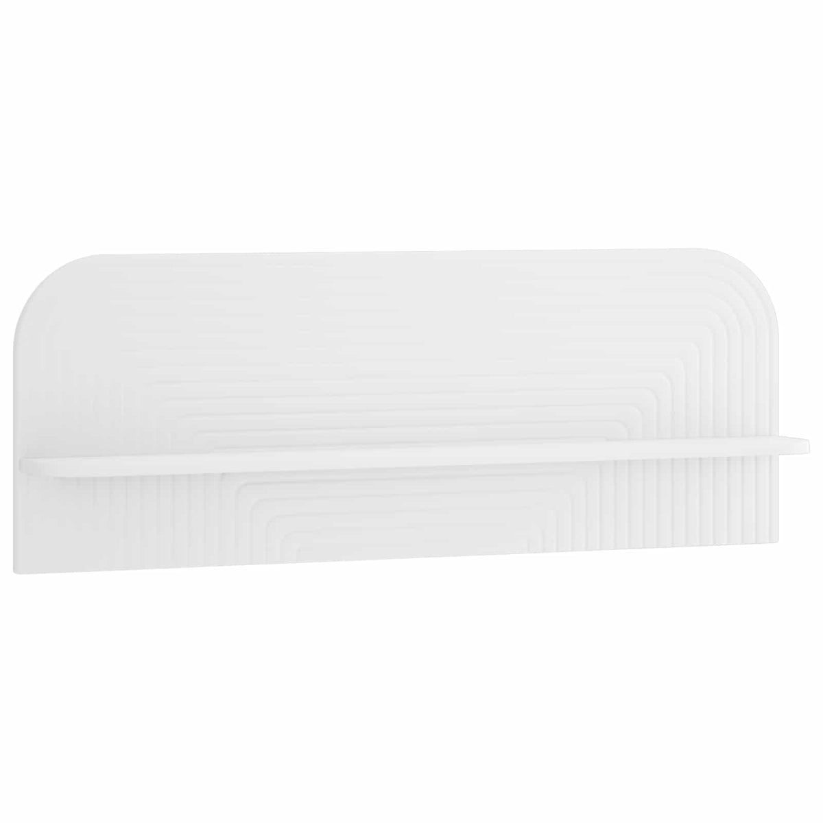 vidaXL Wall Shelf 2 pcs White 102 x 13.5 x 37.5 cm Engineered Wood