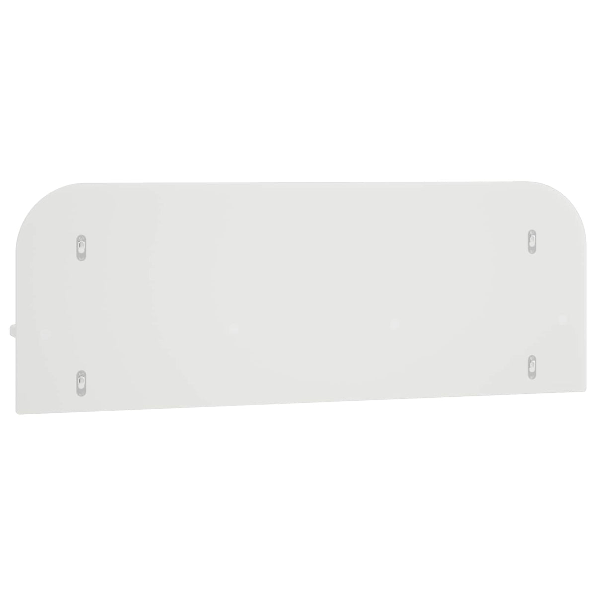vidaXL Wall Shelf 2 pcs White 102 x 13.5 x 37.5 cm Engineered Wood