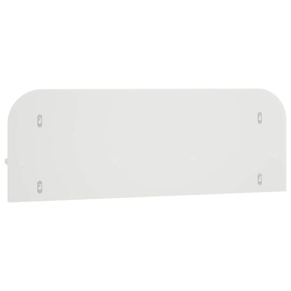 vidaXL Wall Shelf 2 pcs White 102 x 13.5 x 37.5 cm Engineered Wood