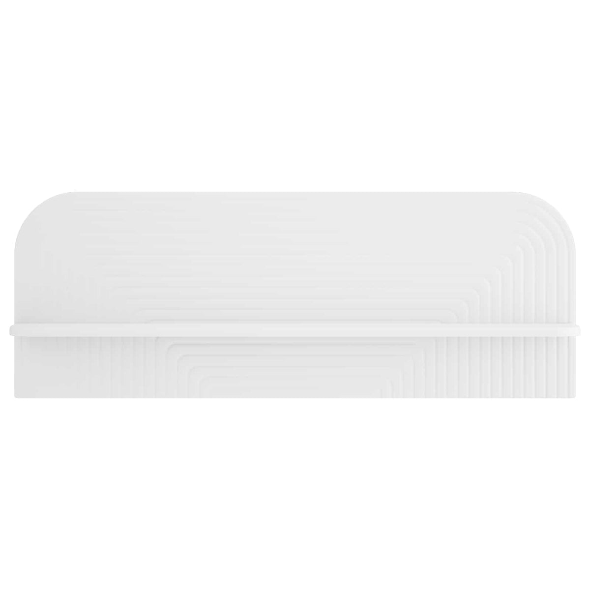 vidaXL Wall Shelf 2 pcs White 102 x 13.5 x 37.5 cm Engineered Wood