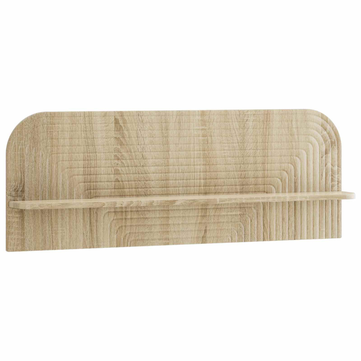 vidaXL Wall Shelf 2 pcs Sonoma Oak 102 x 13.5 x 37.5 cm