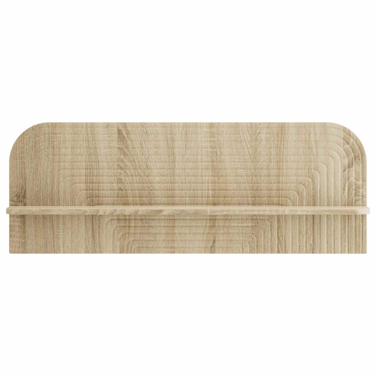 vidaXL Wall Shelf 2 pcs Sonoma Oak 102 x 13.5 x 37.5 cm