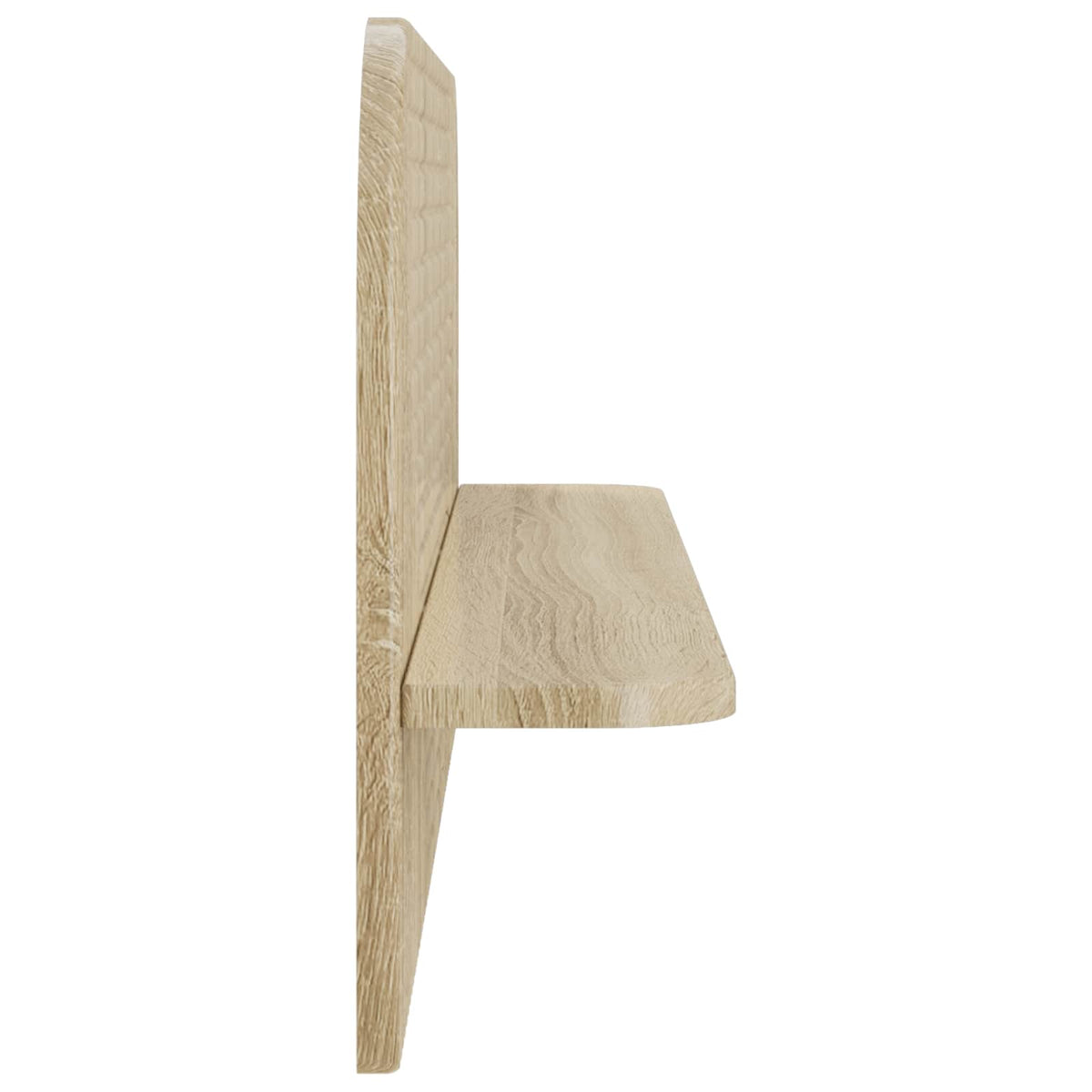 vidaXL Wall Shelf 2 pcs Sonoma Oak 102 x 13.5 x 37.5 cm