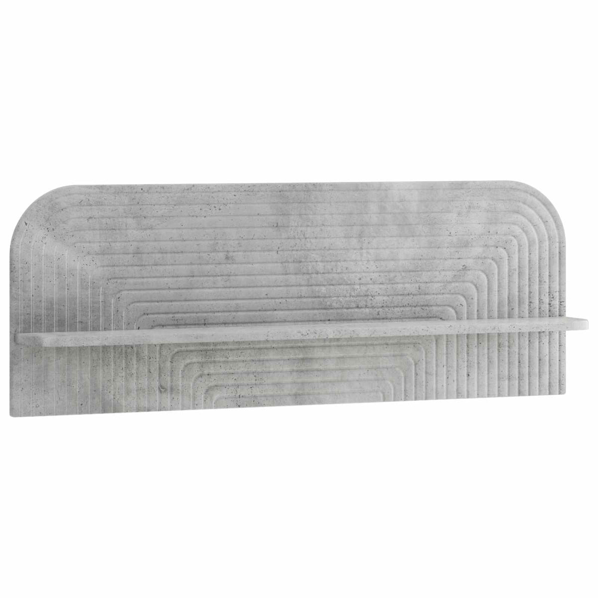 vidaXL Wall Shelf 2 pcs Concrete Grey 102 x 13.5 x 37.5 cm
