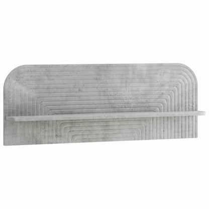 vidaXL Wall Shelf 2 pcs Concrete Grey 102 x 13.5 x 37.5 cm