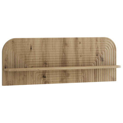 vidaXL Wall Shelf 2 pcs Artisan Oak 102 x 13.5 x 37.5 cm