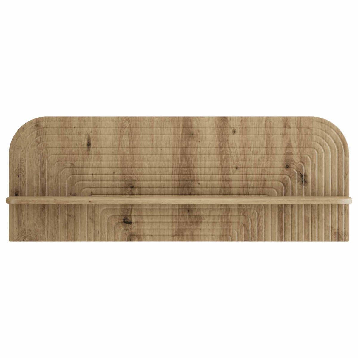 vidaXL Wall Shelf 2 pcs Artisan Oak 102 x 13.5 x 37.5 cm