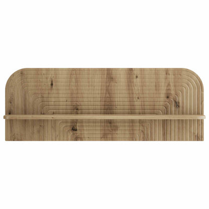 vidaXL Wall Shelf 2 pcs Artisan Oak 102 x 13.5 x 37.5 cm
