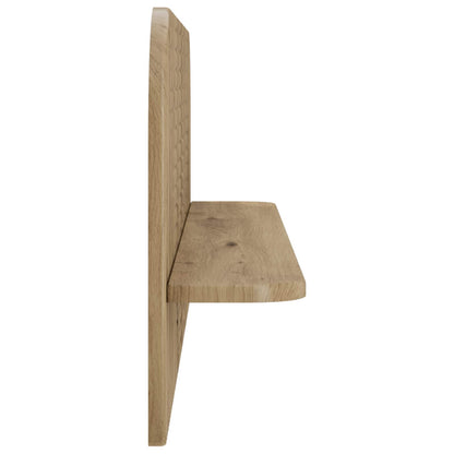 vidaXL Wall Shelf 2 pcs Artisan Oak 102 x 13.5 x 37.5 cm