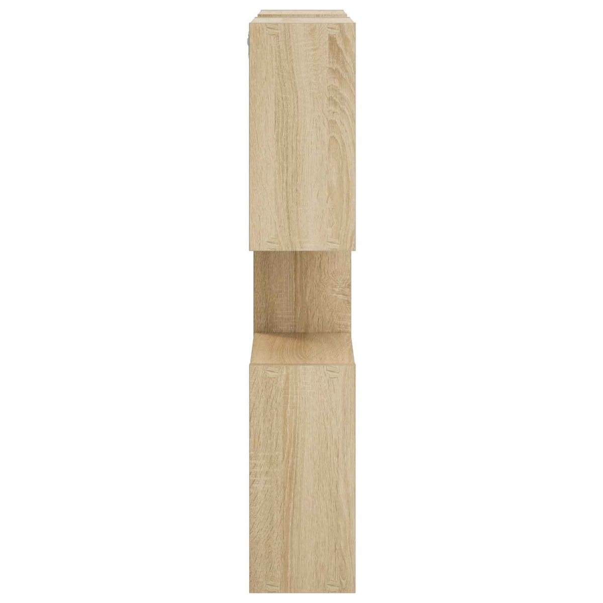 vidaXL Wall Shelf Sonoma Oak 99.5 x 17 x 91 cm Engineered Wood