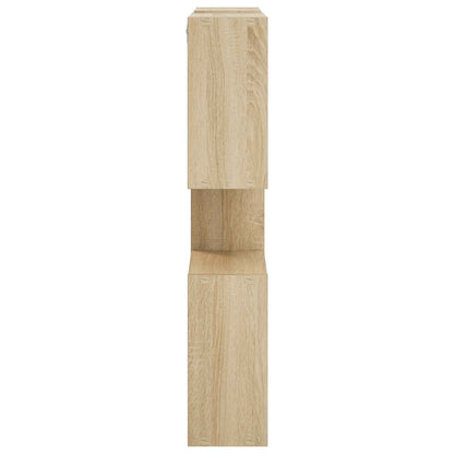 vidaXL Wall Shelf Sonoma Oak 99.5 x 17 x 91 cm Engineered Wood