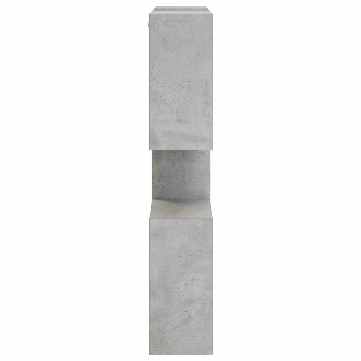 vidaXL Wall Shelf Concrete Grey 99.5 x 17 x 91 cm Engineered Wood