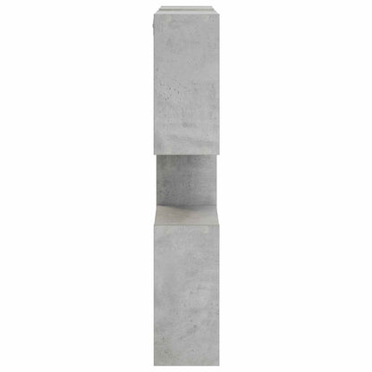 vidaXL Wall Shelf Concrete Grey 99.5 x 17 x 91 cm Engineered Wood