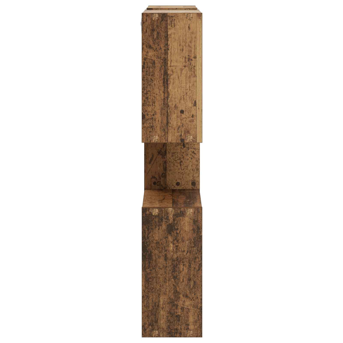 vidaXL Wall Shelf Old Wood 99.5 x 17 x 91 cm Engineered Wood