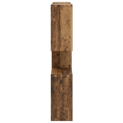 vidaXL Wall Shelf Old Wood 99.5 x 17 x 91 cm Engineered Wood
