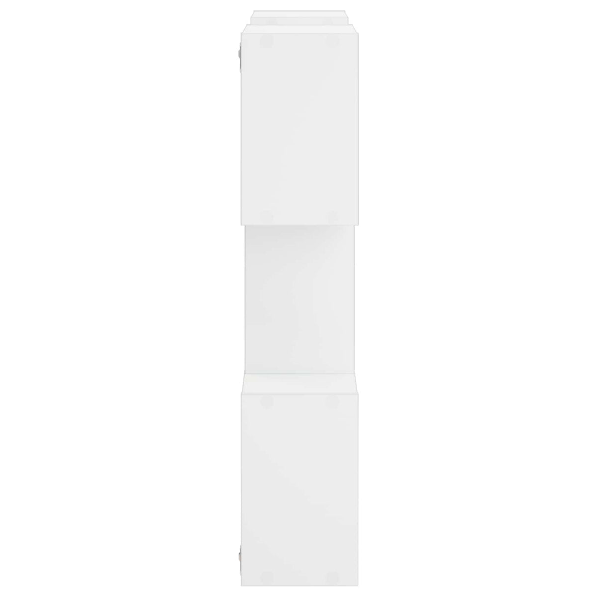 vidaXL Wall Shelf White 103 x 17 x 80 cm Engineered Wood