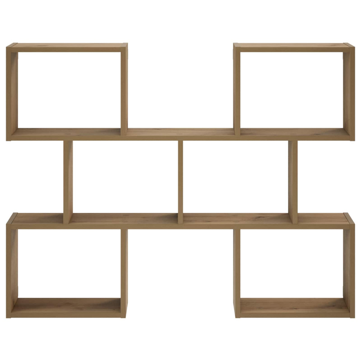 vidaXL Wall Shelf Artisan Oak 103 x 17 x 80 cm Engineered Wood