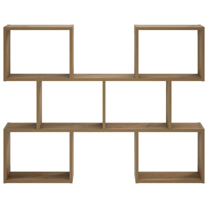 vidaXL Wall Shelf Artisan Oak 103 x 17 x 80 cm Engineered Wood