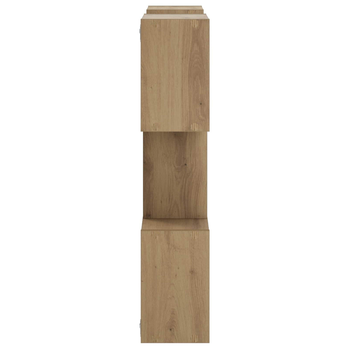 vidaXL Wall Shelf Artisan Oak 103 x 17 x 80 cm Engineered Wood