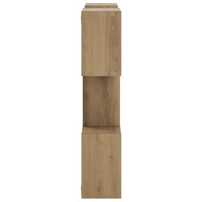 vidaXL Wall Shelf Artisan Oak 103 x 17 x 80 cm Engineered Wood