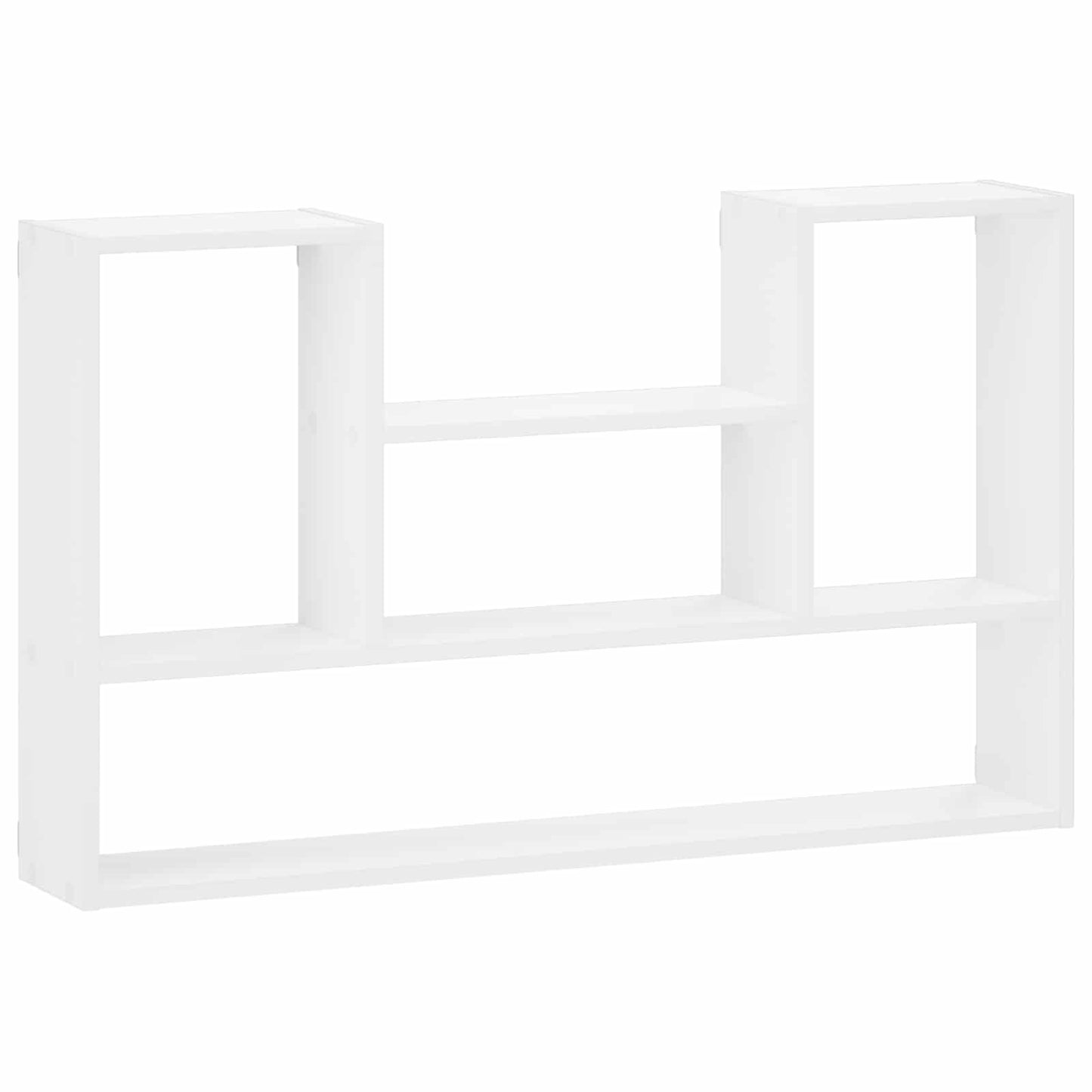 vidaXL Wall Shelf White 100 x 17 x 60 cm Engineered Wood