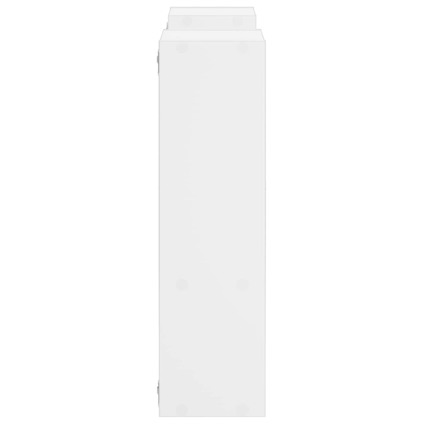 vidaXL Wall Shelf White 100 x 17 x 60 cm Engineered Wood