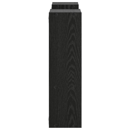 vidaXL Wall Shelf Black 100 x 17 x 60 cm Engineered Wood