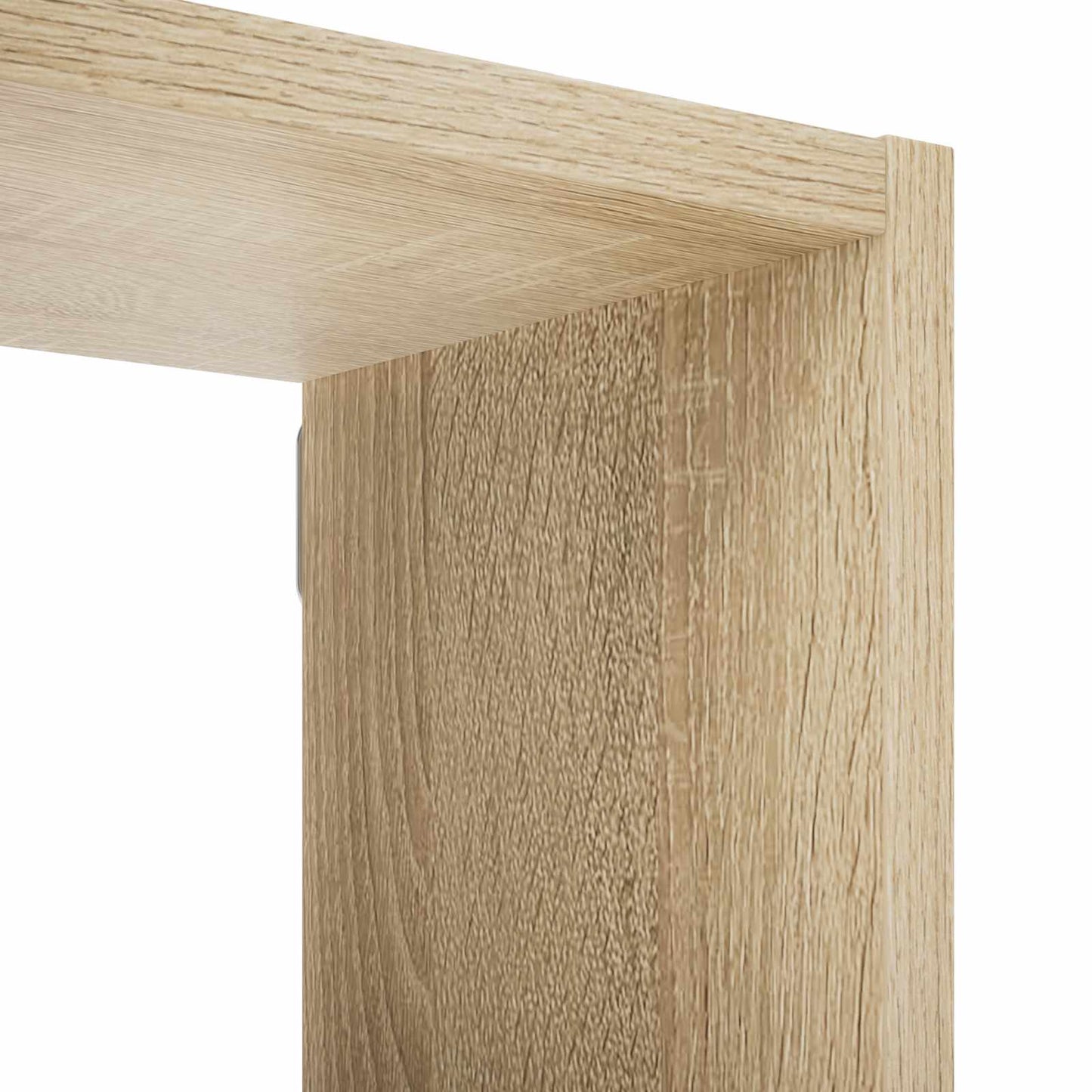 vidaXL Wall Shelf Sonoma Oak 100 x 17 x 60 cm Engineered Wood