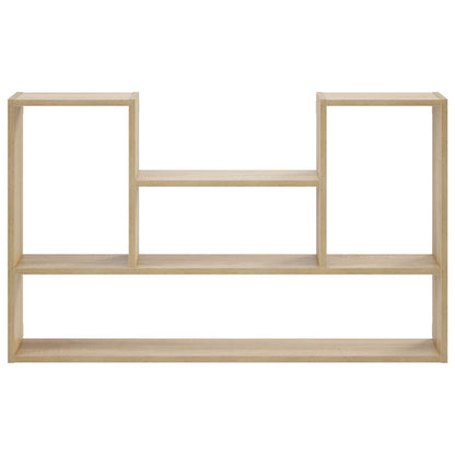 vidaXL Wall Shelf Sonoma Oak 100 x 17 x 60 cm Engineered Wood