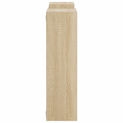 vidaXL Wall Shelf Sonoma Oak 100 x 17 x 60 cm Engineered Wood