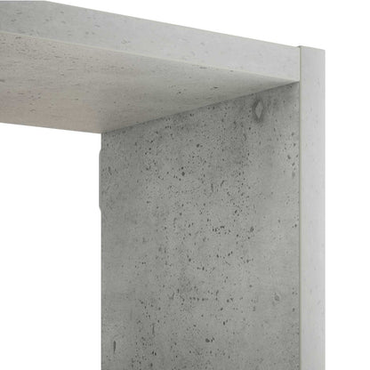 vidaXL Wall Shelf Concrete Grey 100 x 17 x 60 cm Engineered Wood