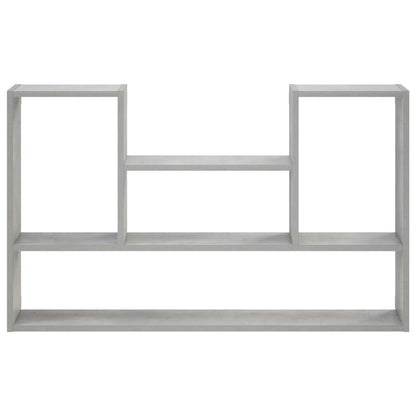 vidaXL Wall Shelf Concrete Grey 100 x 17 x 60 cm Engineered Wood