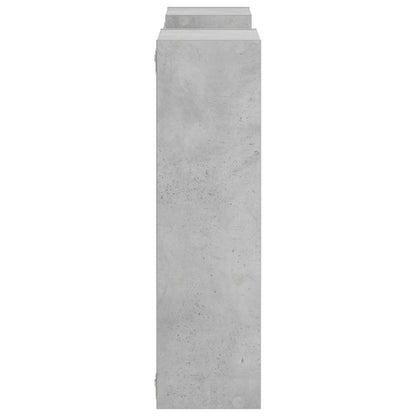 vidaXL Wall Shelf Concrete Grey 100 x 17 x 60 cm Engineered Wood