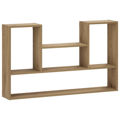 vidaXL Wall Shelf Artisan Oak 100 x 17 x 60 cm Engineered Wood