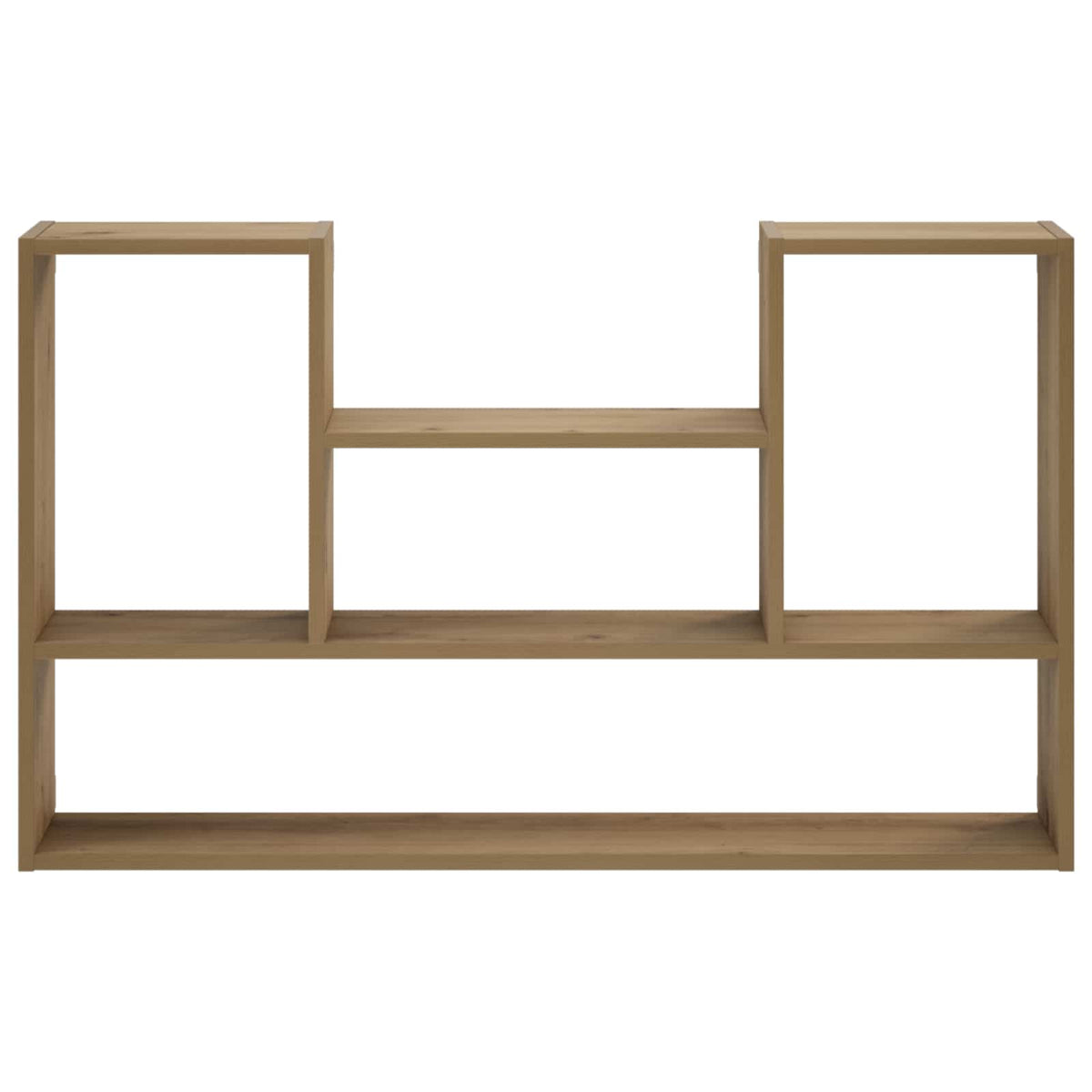 vidaXL Wall Shelf Artisan Oak 100 x 17 x 60 cm Engineered Wood