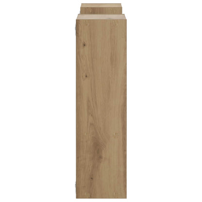 vidaXL Wall Shelf Artisan Oak 100 x 17 x 60 cm Engineered Wood