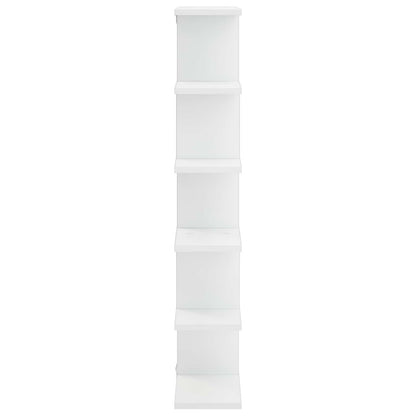 vidaXL Wall Shelf White 70 x 17 x 101 cm Engineered Wood