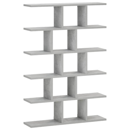 vidaXL Wall Shelf Concrete Grey 70 x 17 x 101 cm Engineered Wood