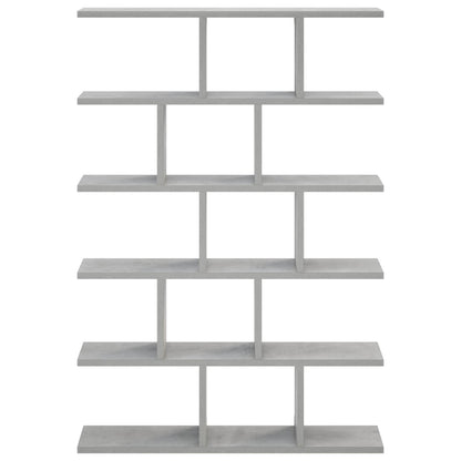 vidaXL Wall Shelf Concrete Grey 70 x 17 x 101 cm Engineered Wood