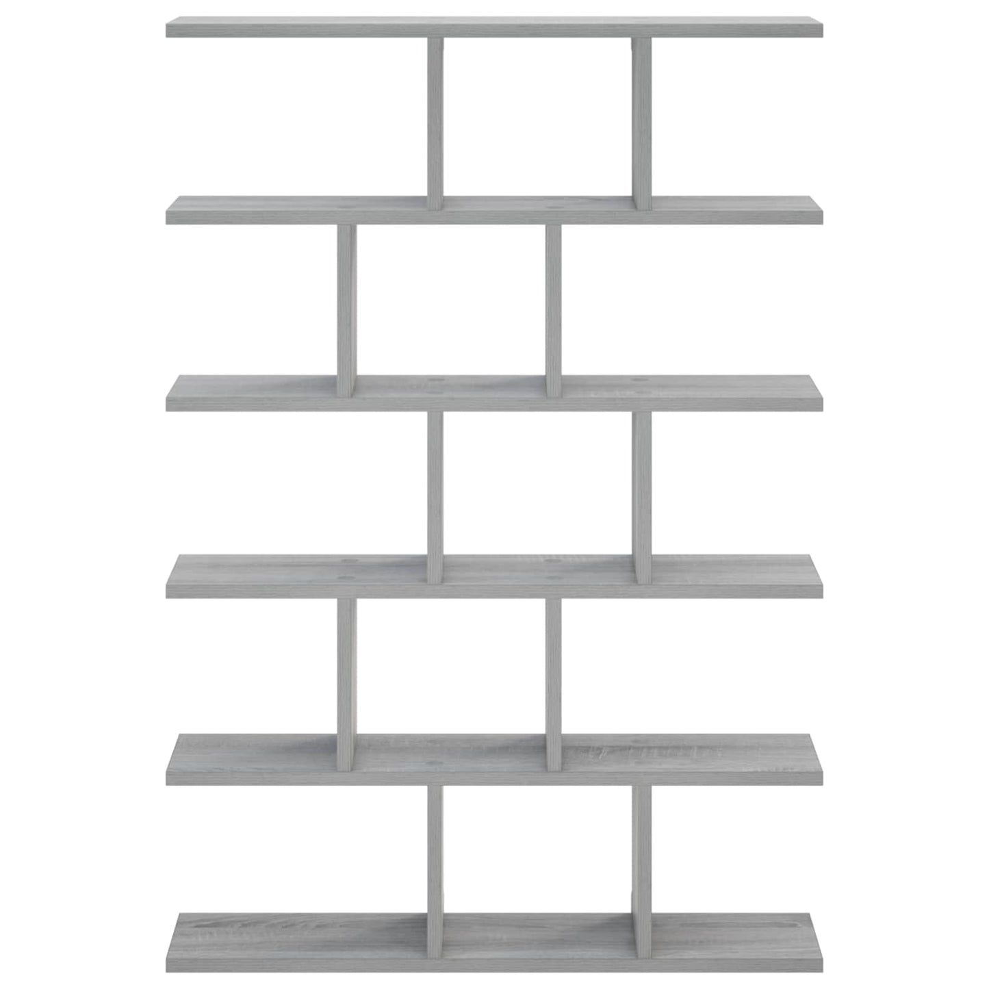 vidaXL Wall Shelf Grey Sonoma 70 x 17 x 101 cm Engineered Wood