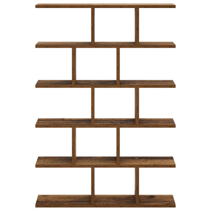 vidaXL Wall Shelf Oak Wood 70 x 17 x 101 cm Engineered Wood