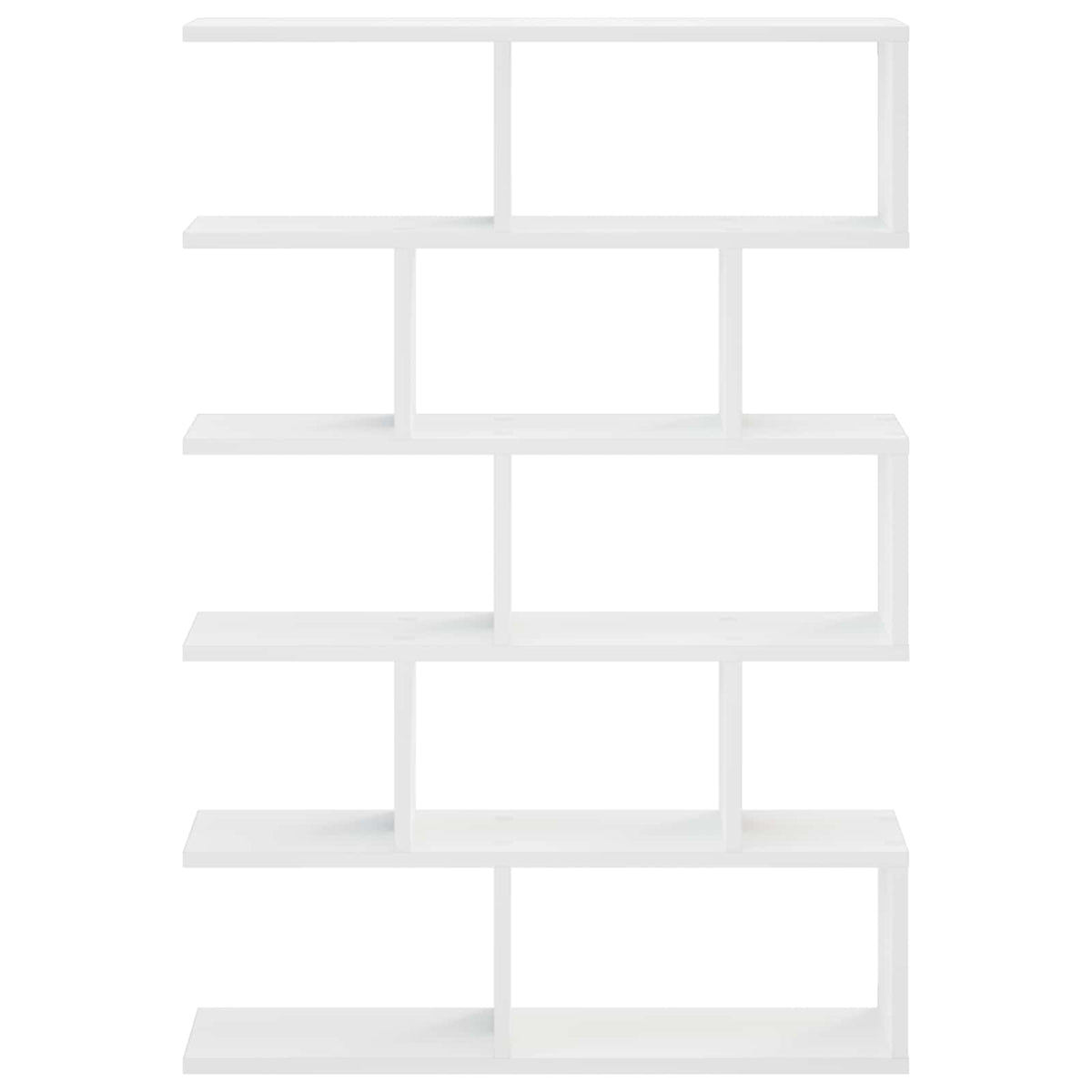 vidaXL Wall Shelf White 70 x 17 x 101 cm Engineered Wood