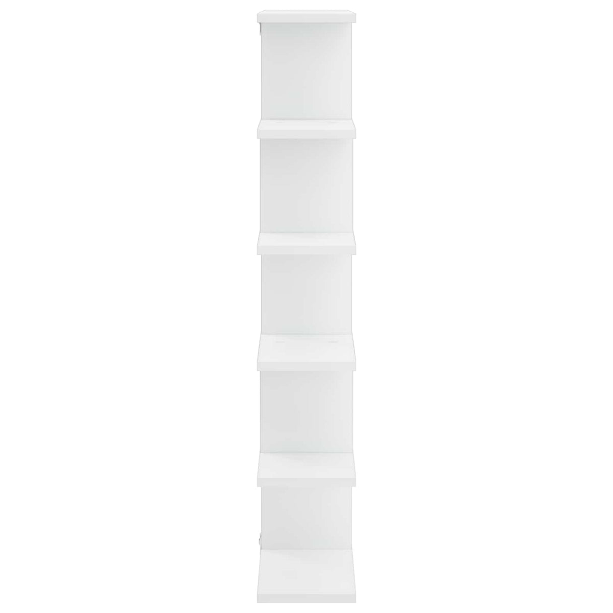 vidaXL Wall Shelf White 70 x 17 x 101 cm Engineered Wood