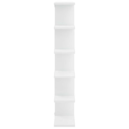 vidaXL Wall Shelf White 70 x 17 x 101 cm Engineered Wood