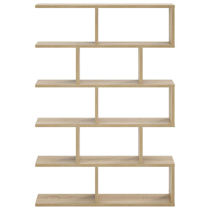 vidaXL Wall Shelf Sonoma Oak 70 x 17 x 101 cm Engineered Wood