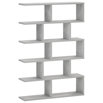 vidaXL Wall Shelf Concrete Grey 70 x 17 x 101 cm Engineered Wood